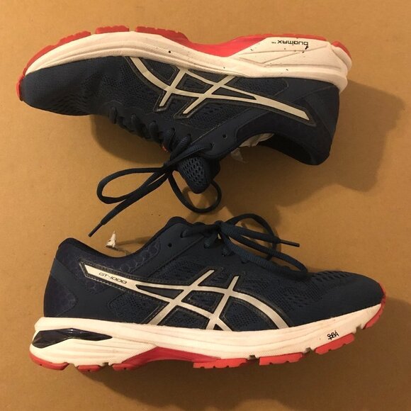 ASIC Sneaker Women's Size 9 Blue Frequent Trail Running Shoes With Box T7A9N - Picture 10 of 12